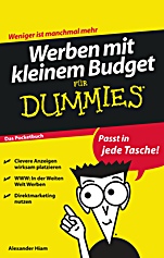 Werben mit kleinem Budget für Dummies - ISBN 9783527704583