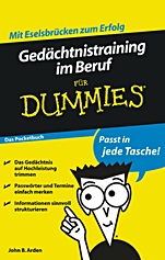 Gedächtnistraining im Beruf für Dummies Das Pocketbuch - ISBN 9783527706785