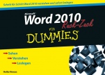 Word 2010 für Dummies Ruck–Zuck - ISBN 9783527706921