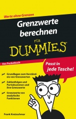 Grenzwerte berechnen für Dummies Das Pocketbuch - ISBN 9783527707270