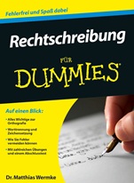Rechtschreibung für Dummies - ISBN 9783527707409