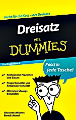 Dreisatz fur Dummies Das Pocketbuch - ISBN 9783527708543