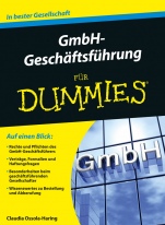 GmbH–Geschäftsführung für Dummies - ISBN 9783527711475