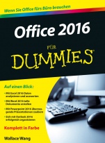 Office 2016 für Dummies - ISBN 9783527711949