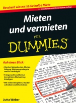 Mieten und Vermieten für Dummies - ISBN 9783527711987