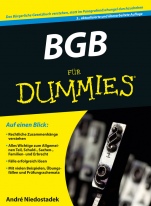 BGB für Dummies - ISBN 9783527712038