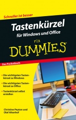 Tastenkürzel für Windows und Office für Dummies - ISBN 9783527712175