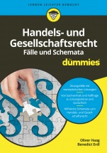 Handels– und Gesellschaftsrecht Falbearbeitung und Schemata für Dummies - ISBN 9783527712205