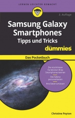 Samsung Galaxy Smartphones Tipps und Tricks für Dummies: Das Pocketbuch - ISBN 9783527713516