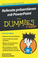Referate präsentieren mit PowerPoint für Dummies Junior - ISBN 9783527713967