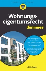 Wohnungseigentumsrecht für Dummies - ISBN 9783527714377
