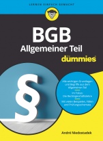 BGB Allgemeiner Teil für Dummies - ISBN 9783527715695