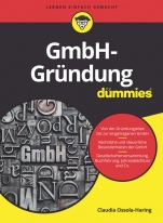 GmbH–Gründung für Dummies - ISBN 9783527715954