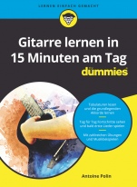 Gitarre lernen in 15 Minuten am Tag für Dummies - ISBN 9783527717798