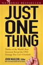 Just One Thing: Twelve of the Worlds Best Investors Reveal the One Strategy You Cant Overlook - ISBN 9780470081815