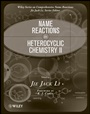 Name Reactions in Heterocyclic Chemistry II - ISBN 9780470085080