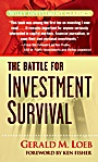 Battle for Investment Survival - ISBN 9780470110034