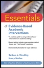 Essentials of Evidence–Based Academic Interventions - ISBN 9780470206324