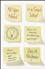 All You Need is a Good Idea!: How to Create Marketing Messages that Actually Get Results - ISBN 9780470237915