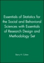 Essentials of Statistics for the Social and Behavioral Sciences with Essentials of Research Design and Methodology Set - ISBN 9780470293089