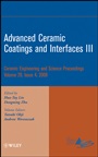 Advanced Ceramic Coatings and Interfaces III, Volume 29, Issue 4 - ISBN 9780470344958