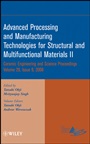 Advanced Processing and Manufacturing Technologies for Structural and Multifunctional Materials II, Volume 29, Issue 9 - ISBN 9780470344996