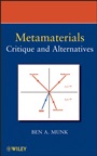 Metamaterials: Critique and Alternatives - ISBN 9780470377048