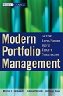 Modern Portfolio Management: Active Long/Short 130/30 Equity Strategies - ISBN 9780470398531