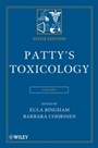 Pattys Toxicology: 6 Volume Set - ISBN 9780470410813