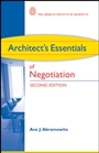 Architects Essentials of Negotiation - ISBN 9780470426883