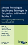 Advanced Processing and Manufacturing Technologies for Structural and Multifunctional Materials III, Volume 30, Issue 8 - ISBN 9780470457580