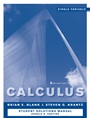 Calculus: Single Variable, Student Study and Solutions Companion - ISBN 9780470458150