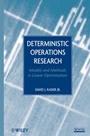 Deterministic Operations Research: Models and Methods in Linear Optimization - ISBN 9780470484517