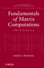 Fundamentals of Matrix Computations - ISBN 9780470528334