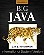 Big Java 4th Edition for Java 7 and 8 - ISBN 9780470553091