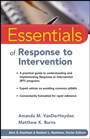 Essentials of Response to Intervention - ISBN 9780470566633