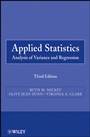 Applied Statistics: Analysis of Variance and Regression - ISBN 9780470571255