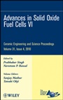 Advances in Solid Oxide Fuel Cells VI, Volume 31, Issue 4 - ISBN 9780470594698