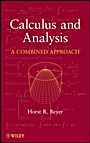 Calculus and Analysis: A Combined Approach - ISBN 9780470617953