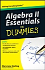 Algebra II Essentials For Dummies - ISBN 9780470618400