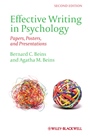 Effective Writing in Psychology: Papers, Posters, and Presentations - ISBN 9780470671245