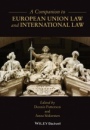 A Companion to European Union Law and International Law - ISBN 9780470674390