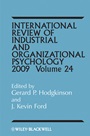 International Review of Industrial and Organizational Psychology 2009 - ISBN 9780470680001