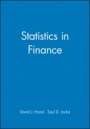 Statistics in Finance - ISBN 9780470711095