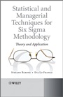 Statistical and Managerial Techniques for Six Sigma Methodology: Theory and Application - ISBN 9780470711835