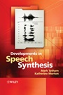 Developments in Speech Synthesis - ISBN 9780470855386