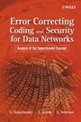 Error Correcting Coding and Security for Data Networks: Analysis of the Superchannel Concept - ISBN 9780470867549