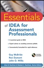 Essentials of IDEA for Assessment Professionals - ISBN 9780470873922