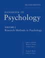 Handbook of Psychology: Research Methods in Psychology - ISBN 9780470890646