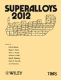 Superalloys 2012 - ISBN 9780470943205